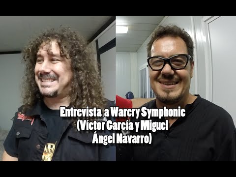 Entrevista a Warcry Symphonic (Víctor García y Miguel Ángel Navarro)