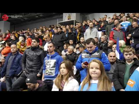 MRK ISKRA Bugojno - MRK SLOGA  Gornji Vakuf/Uskoplje. Atmosfera pred početak utakmice 14.12.2019.