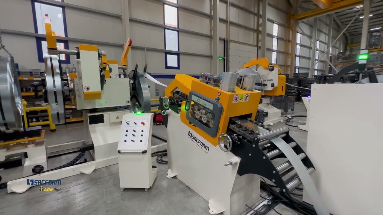 Decoiler – Straightener & Feeder System
