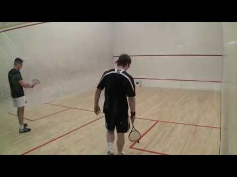 Men's College Squash - 2014 National Team Championships: Bates and Navy #3s