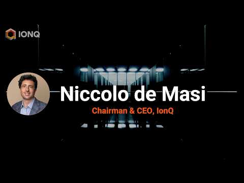 IonQ World Quantum Day - The Full Stack Advantage - Niccolo de Masi