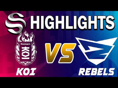 KOI vs Rebels Gaming Highlights - LEAGUE OF LEGENDS - SUPERLIGA - JORNADA 18