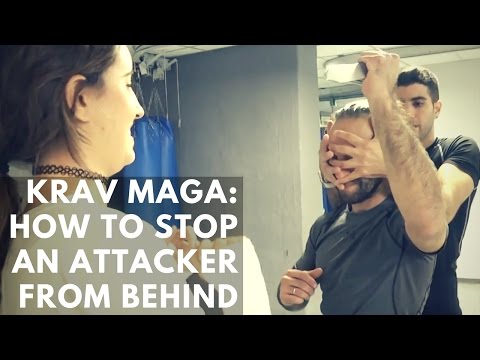 ISRAELI KRAV MAGA SERIES | Ep. 29 Stopping An Attacker From Behind