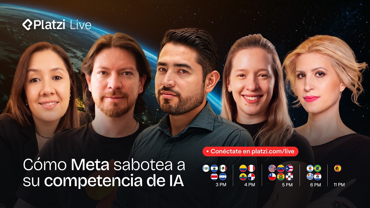 Cómo Meta sabotea a su competencia de IA | Platzi Live