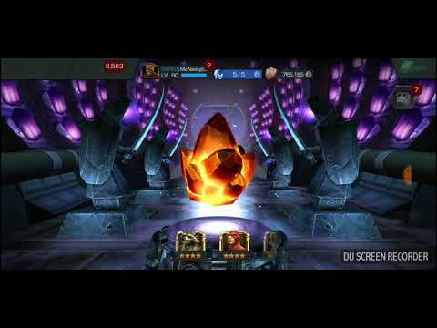 1x 6 star , 3x 5 star , 6x 4 star crystal opening - Marvel Contest of Champions