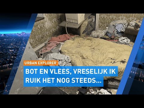 Urban explorers vinden een LIJK in verlaten HUIS in België