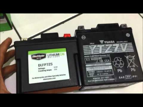Battery / aki / accu Bikemaster DLFP7S to Nmax