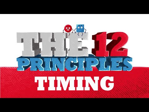 12 Principles of Animation: Timing