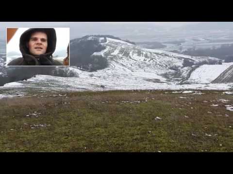 Peisaje frumoase pe dealurile din Napradea