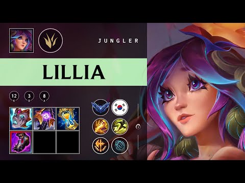 Lillia Jungle vs Kayn - KR Diamond Patch 25.24