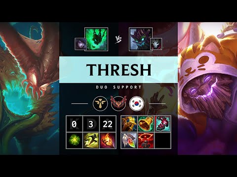 Thresh Support vs Maokai - KR Grandmaster Patch 25.S1.2
