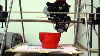 preview picture of video 'Τ.Ε.Ι. Καβάλας Πτυχιακή εργασία: 3D Printer Printing a Skull'