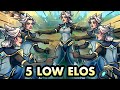 HOW CAN I CARRY 5 LOW ELOS?