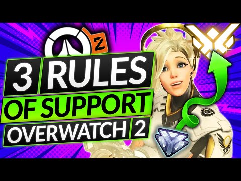 3 UNWRITTEN RULES for SUPPORT in Overwatch 2 - BEST TIPS for EVERY HERO - Pro Guide