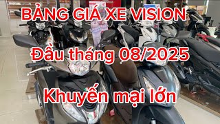Update Vision car price in early August 2025 with big discount - ducanh1005