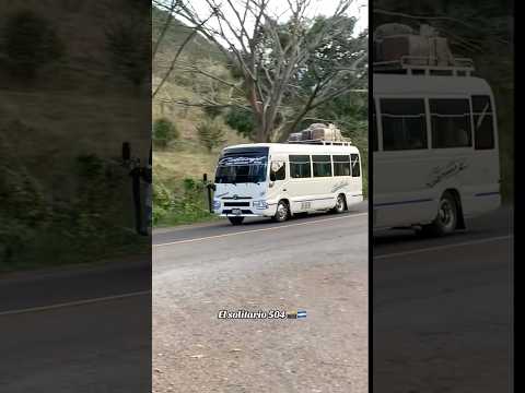 El solitario 504📸🇭🇳Toyota coaster de transportes Cotasyl express ruta de Yoro progreso sps 🫡