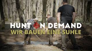 Wir bauen eine Suhle - Teil 2 mit @Freunde_der_Jagd