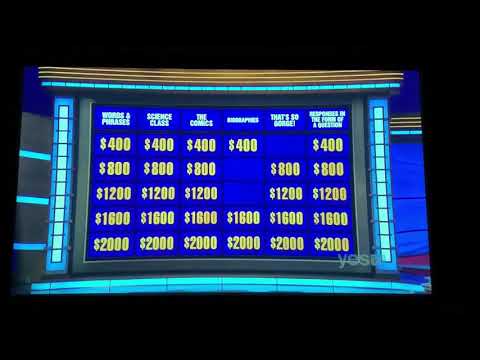 Double Jeopardy, Brian Chang Day 8 & Zach Newkirk Day 5 - 2nd Daily Double (1/28/21)