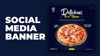 Social Media Banner Design in Photoshop (Step by Step)