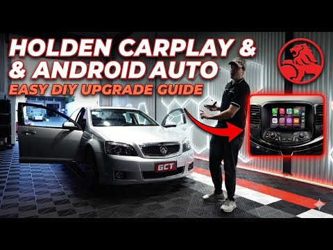How to Easily Install Apple Carplay & Android Auto into a Holden Commodore VF Series