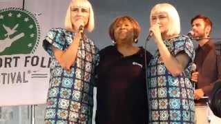 Lucius:  &quot;Go Home&quot; ft. Mavis Staples - Newport Folk Festival 7.26.14