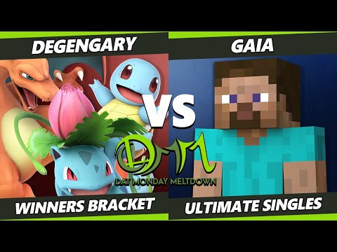 DAT Monday Meltdown 241 - DegenGary (Pokemon Trainer) Vs. Gaia (Steve) SSBU Ultimate Tournament