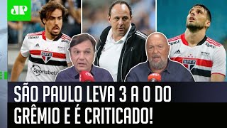 ‘O Rogério Ceni errou muito, e o que o São Paulo fez contra o Grêmio foi…’: assista ao debate