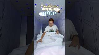 PASÉ MI CUMPLEAÑOS EN UNA CÁPSULA 😭🎁 #shorts