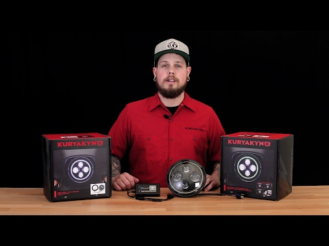 Orbit Vision and Prism LED Headlights by Kuryakyn