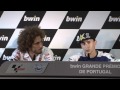 Lorenzo and Simoncelli lock horns after Estoril QP