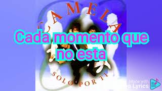 Camela Enamorados Junto Al Mar]Letra