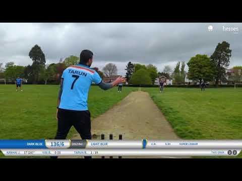 Live Cricket Match | Light Blue vs Dark Blue | 08-May-23 07:50 AM 25 overs | CHP 2023 (Super League)