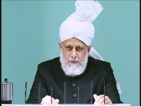 Friday Sermon : 24th September 2010 - Part 3 (Urdu)