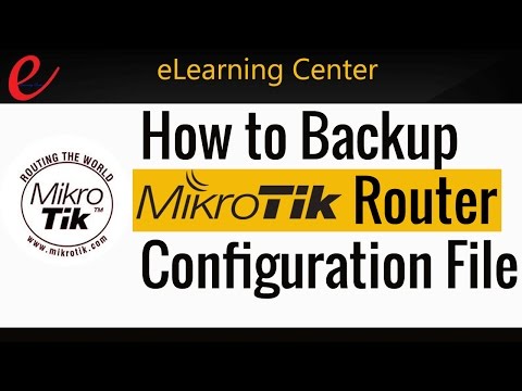 How to Backup Mikrotik Router Configuration File