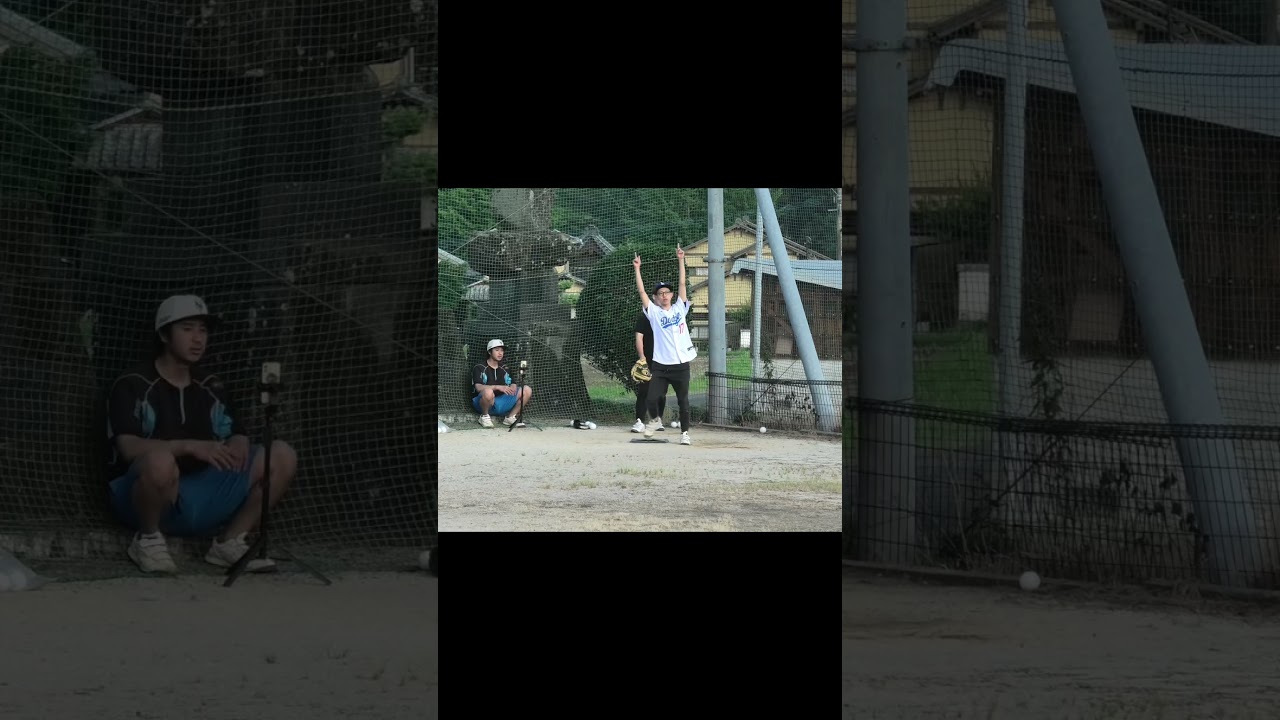 【プワボール野球】完璧なホームラン＃プワボール野球＃ホームラン＃打った瞬間＃バット投げ＃大谷翔平