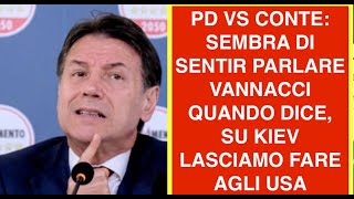PD VS CONTE: SEMBRA DI SENTIR PARLARE VANNACCI QUANDO DICE, SU KIEV LASCIAMO FARE AGLI USA