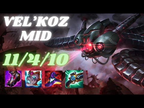 Vel'Koz Mid Lane Guide – Best Build, Combos, and Strategy#leagueoflegends #lol #games #gaming