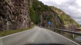 preview picture of video 'Tunnel Feda Norwegen'