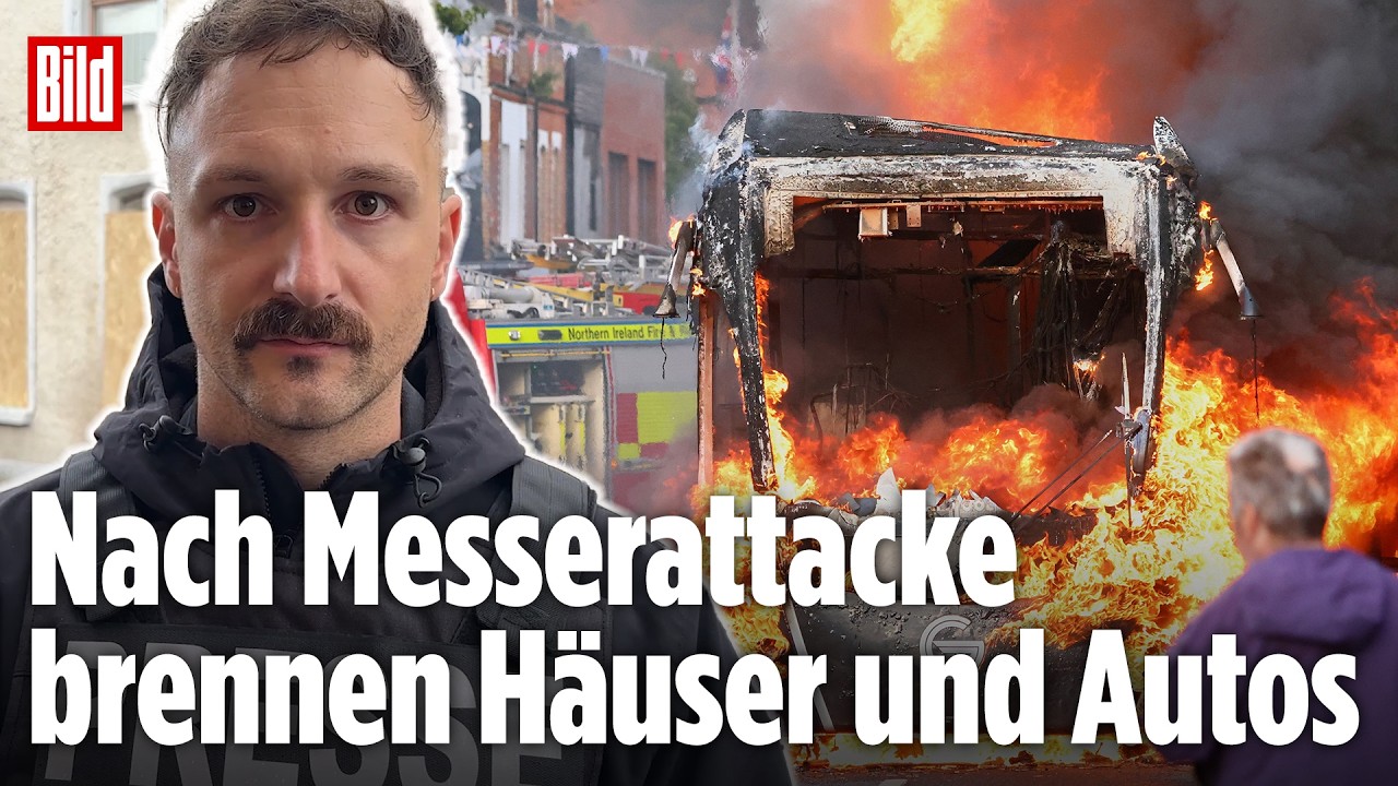 Belfast: BILD vor Ort – Anwohner in großer Angst vor mehr Gewalt