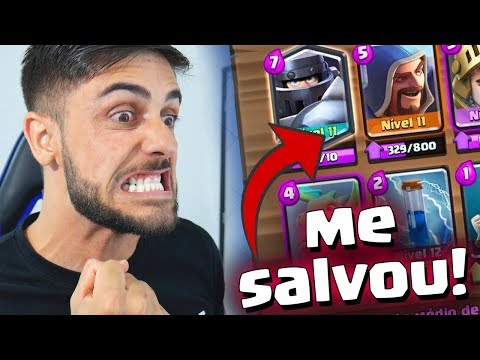 DIA DE GUERRA - CLASH ROYALE (QUASE DEU MERDA)