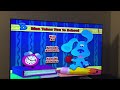 Review Of Blue S Clues Blue Takes You To School 2003 DVD