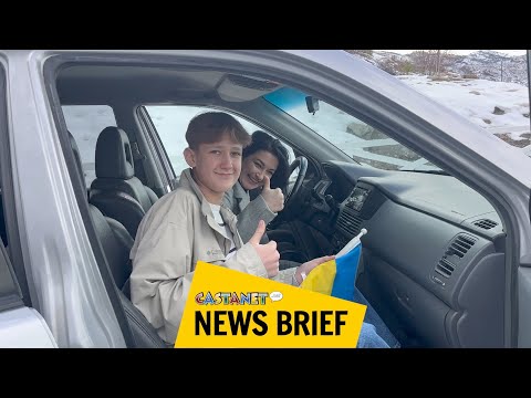 Ukrainians gifted new car