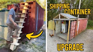 Our Shipping Container Shop Just Got a MASSIVE Upgrade!