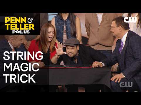 Magician Javi Benitez Performs String Magic Trick | Penn & Teller: Fool Us | The CW
