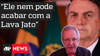 Augusto Nunes: Bolsonaro foi irônico ao dizer que a corrupção acabou