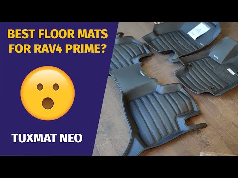 Best Floor Mats? Tuxmat NEO - 2021 Toyota RAV4 Prime XSE