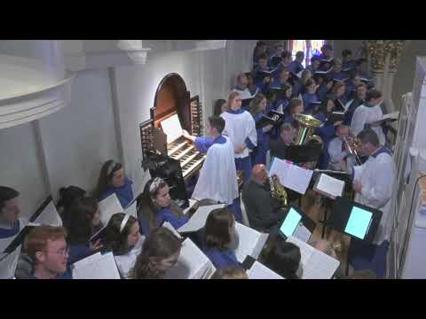 Notre Dame Liturgical Choir: John Rutter - "Wells Jubilate"