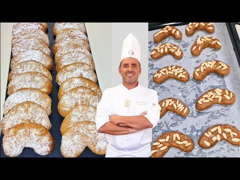 BISCOTTI DI MANDORLE "PINOLATE NAPOLETANE" Ricetta napoletana fatta in casa.Corso di pasticceria