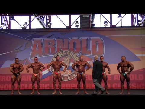Arnold Classic Europe Amateur 2013 over 100kg - Top 6 comparison
