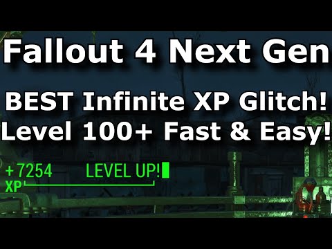 Fallout 4 Next Gen - BEST Infinite XP Glitch! 100+ Levels Fast & Easy! Automatron XP Glitch (2024)